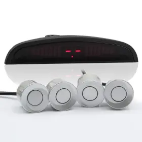 Syneticusa 711583446030 4 Parking Car Sensor Kit Led Display View Reverse Backup Radar System