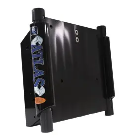 Ahj-4v-b-dp T-h Marine Atlas 4 Inch Set Back Hydraulic Jack Plate - Gloss Black Anodized