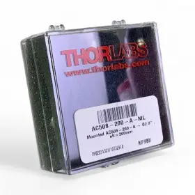 Ac508-200-a-ml Thorlabs Mounted Achromatic Doublet Lens 200mm Best Offer