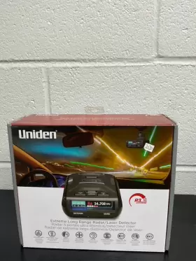 Uniden 050633600498 R3 Radar/laser Detector Extreme Long Range With Built-in Gps 360 Degree