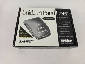 2400sw Uniden 4 Band Laser Sst Super Wide Lrd 2400sw. New