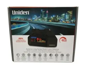 3ast000355 Uniden R7 Extreme Long Range Radar/laser Detector New