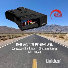 Uniden 4ast015642 R7 Long Range Radar Detector - Black