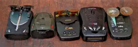 6100sws Uniden Lot Of 5 Radar Detectors Laser And Cobra Dectectors - Tested All Work