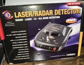 6275sws Uniden Long Range Laser/radar Detector L2 All Brand Detection Matte Black New