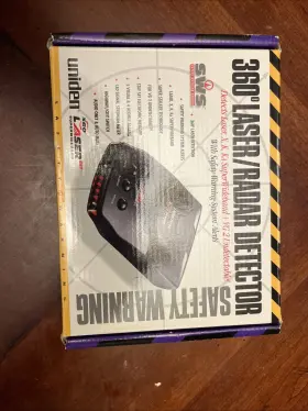 Lrd6299sws Uniden 6299sws 360 Laser Super Wide Band Radar Detector Lrd6299sws.. New Never Used