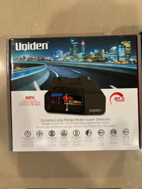 6331615 Uniden R7 Long Range Radar Detector - Black