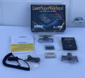 Lrd9000w-1 Uniden 9000w-1 Vtg 1992 Laser/wideband Long Range Laser Detection