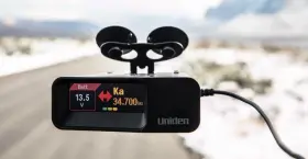 Amwua1901 Uniden R7 Extreme Long Range Laser/radar Detector Built-in Gps - Free Mirror Tap