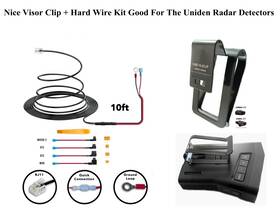 Uniden E30f Uclip Nice Visor Clip Hard Wire Kit Good For The Radar Detectors Recent Model