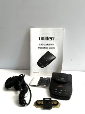 Lrd2200sws Uniden Radar Detector 360 Laser Sst Superwideband Tested