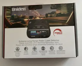 R1bby Uniden R1 Long Range Radar With Oled Display - Black