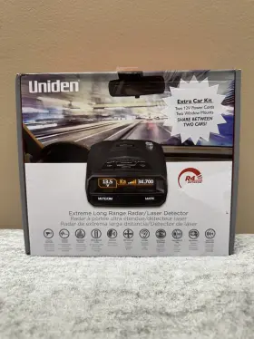 R4plus Uniden R4 Extreme Long-range Laser/radar Detector Extra Car Kit - Factory Seal