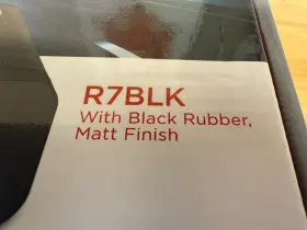 R7blk Uniden R7 Long Range Radar Detector - Rare Soft Touch Matte Black