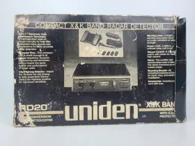 Rd20 Uniden New Model Radar Detector