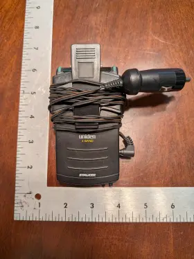 Rd2500s Uniden Radar Detector Black Comes With Power Cord Visor Mount Works