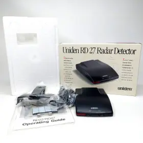 Rd27 Uniden Vintage Rd 27 X And K Band Radar Detector E.d.i.t. New Open Box