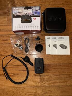 Uniden X003dk4f3d R4 Long-range Laser/radar Detector With Built-in Gps