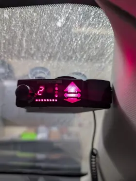 9355560617 Valentine One Radar Detector-new Power Cord 2 Extra Suction Cups. Free Shipping