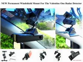 Jx3mv Valentine One 1 New Designed Permanent Windshield Mount For The Gen Radar Detector