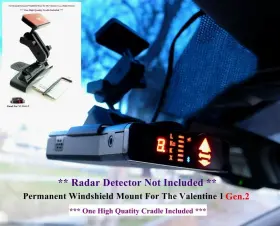 Jx3mv713 Valentine One 1 New Designed Permanent Windshield Mount For The Gen 2 Radar Detector