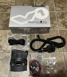 Qjav18a Valentine One V1 Gen 1 Radar Locator Laser Detector With Accessories Box Tested