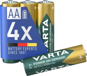 56706101404 Varta 1x4 Ll Accu Aa Nimh 2100 Mah