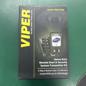 D9957vhd Viper 2 Way 5 Button Color Lcd Remote Upgrade Kit With Antenna Ds4 New