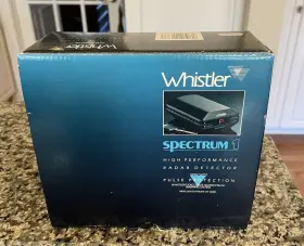 Whistler 052303206733 Vintage Spectrum 1 High Performance Radar Detector W Pulse Protection