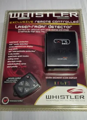 Xtr-220 Whistler 052303403873 New Radar Detector X K Ka And Super Wideband Detection