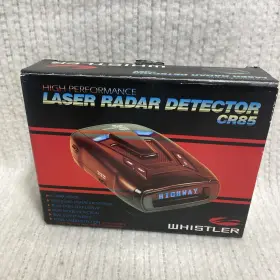 Cr75 Whistler 052303406560 Laser Radar Detector High Performance Blue Display