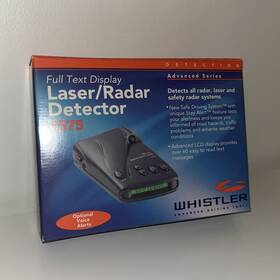 Whistler 1575 Laser Radar Detector Full Text Lcd Display Advanced Series New