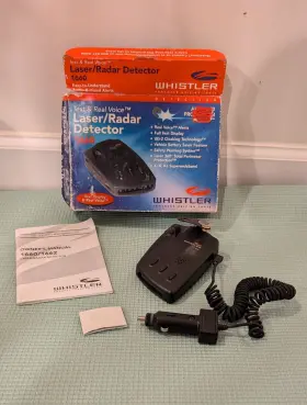1660 Whistler Laser/radar Detector With Cord - Used