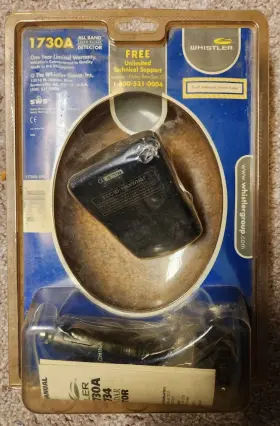 1730a Whistler Radar Detector New Old Stock In Package