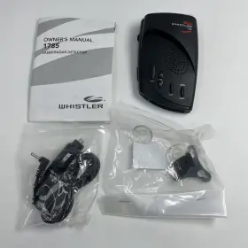 1785 Whistler Compass Laser / Radar Detector Unused No Box With Mount Power Manual
