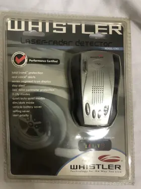5230340301 Whistler Vintage Laser Radar Detector Model 1743 Brand New