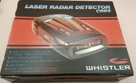 Cr65 Whistler 609635010653 Sleek Laser Radar Detector X/k/ka Bands 360 Alerts Free Sh