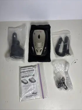 De-1793 Whistler 1793 Laser Lazar-radar Detector Working With All Cords Free Shipping