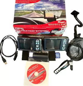 Wgpx-550 Whistler Two Gps In-car Navigation System - In Box W Extras Working