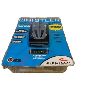 Xtr-255 Whistler Laser Radar Detector Dual Alert Leds Never Used