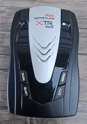 Xtr-265 Whistler Xtr 265 Radar Detector No Power Adapter Suction Mount T49