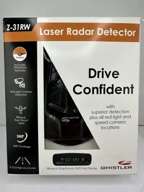 Z-31rw Whistler Premium Laser Radar Dectector