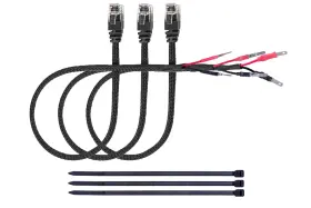 Dedk-js-1219-261 Xislet Auto Parts 16.5 Inch Radar Detector Hardwire Power Cord Mirror Wire Plug Tap Compatible