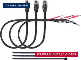 Xislet Auto Parts Xzwh009-2 24 Inch Radar Detector Hardwire Power Cord Mirror Wire Plug Tap Compatible Wi