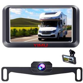 Yimu Ahd5001 Ahd 2k Backup Camera For Car With 5 Monitor Night Vision Diy Guide Lines