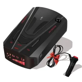B2v7 Yinzoonail Newly Driving Aids Radarrdetector For Cars With Led Display Long Range Detec