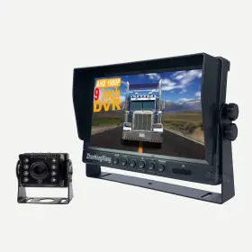 2-split Zhanhongxiang Dvr9 8led 5/15m 1080p Rv Backup Camera Wired System 9 Inch Ahd Dvr Monitor Waterproof