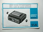 Manual Radio Shack Micronta 22-1608 Road Patrol Dual Band Xk Radar Detector Vtg Good. Price: $7.50.
