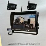 Zeroxclub ,10'' Wireless Backup Camera 1080P Hd Dvr Dual/quad Monitor Rv/trailer Open. Price: $249.99.