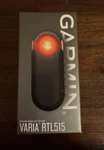 Garmin Varia RTL515 Rearview Radar Led Tail Light Bluetooth Ant+ Black New. Price: $125.00.